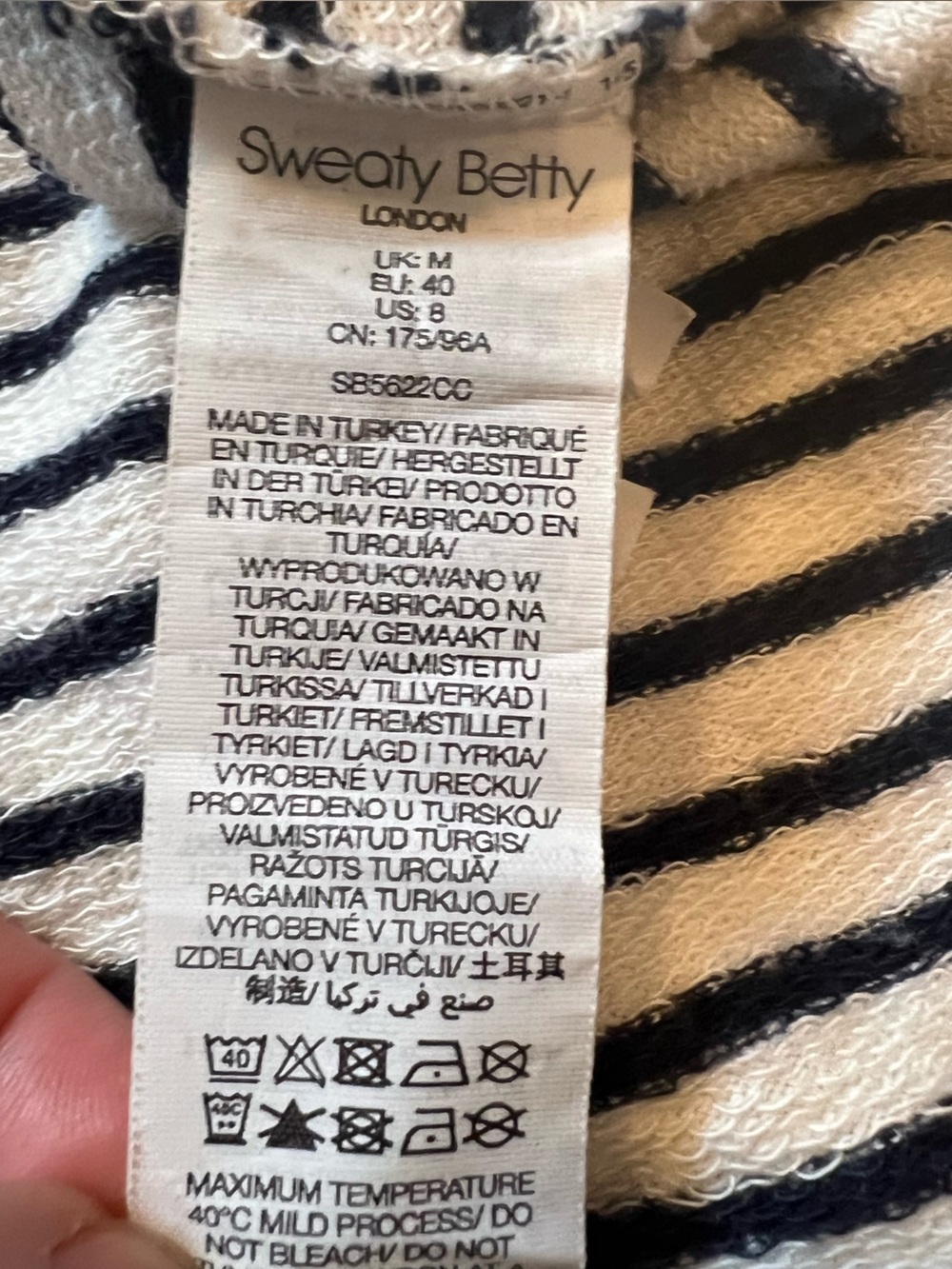 Sweaty Betty After Class Crop Crewneck Sweatshirt - Picture 10 of 10